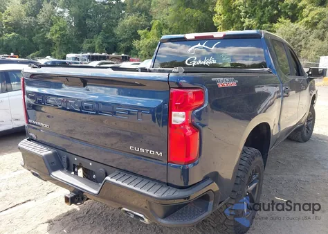 2021 Chevrolet Silverado 1500 4Wd Short Bed Custom Trail Boss/4Wd Standard Bed Custom Trail Boss z USA, uszkodzony, nr VIN 1GCPYCEL3MZ426231